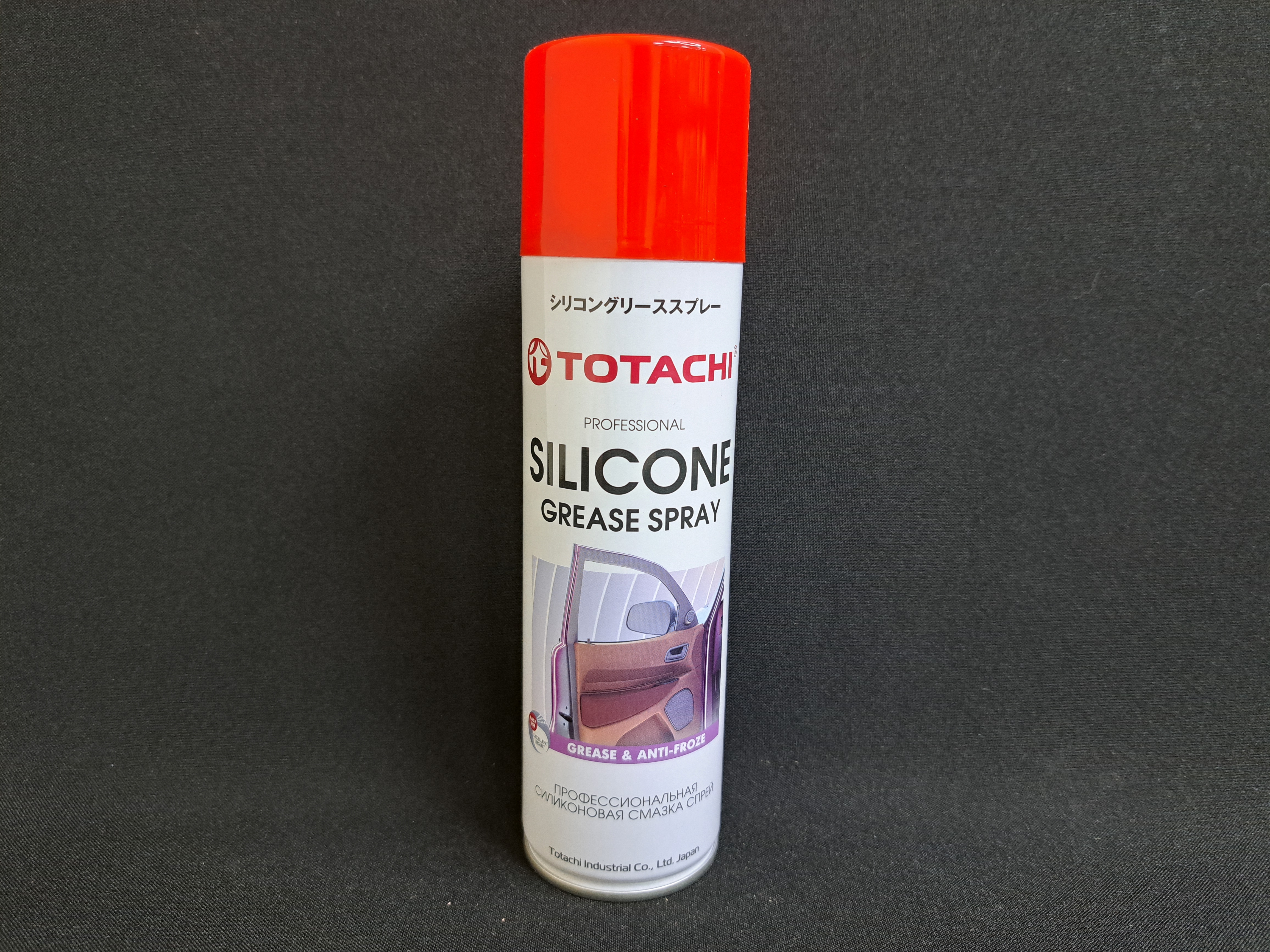 Смазка спрей профессиональная силиконовая TOTACHI SILICONE SPRAY 0,335л