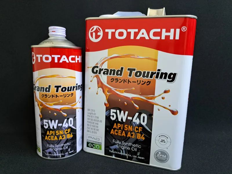 Масло моторное TOTACHI Grand Touring, синтетическое, 5W-40